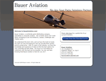 Tablet Screenshot of baueraviation.com